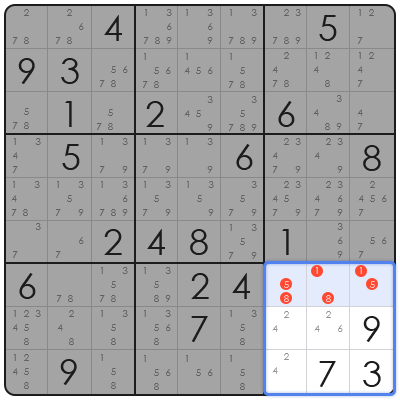 sudoku x wing
